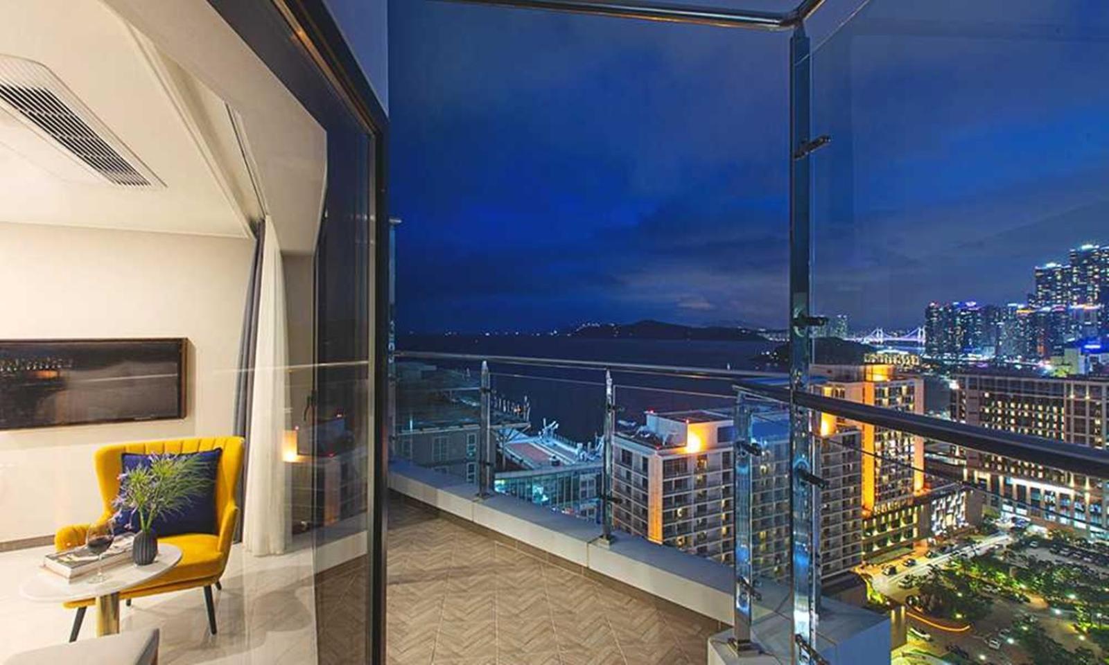 Busan Yeongmu Parade Hotel Haeundae Beach Exterior foto