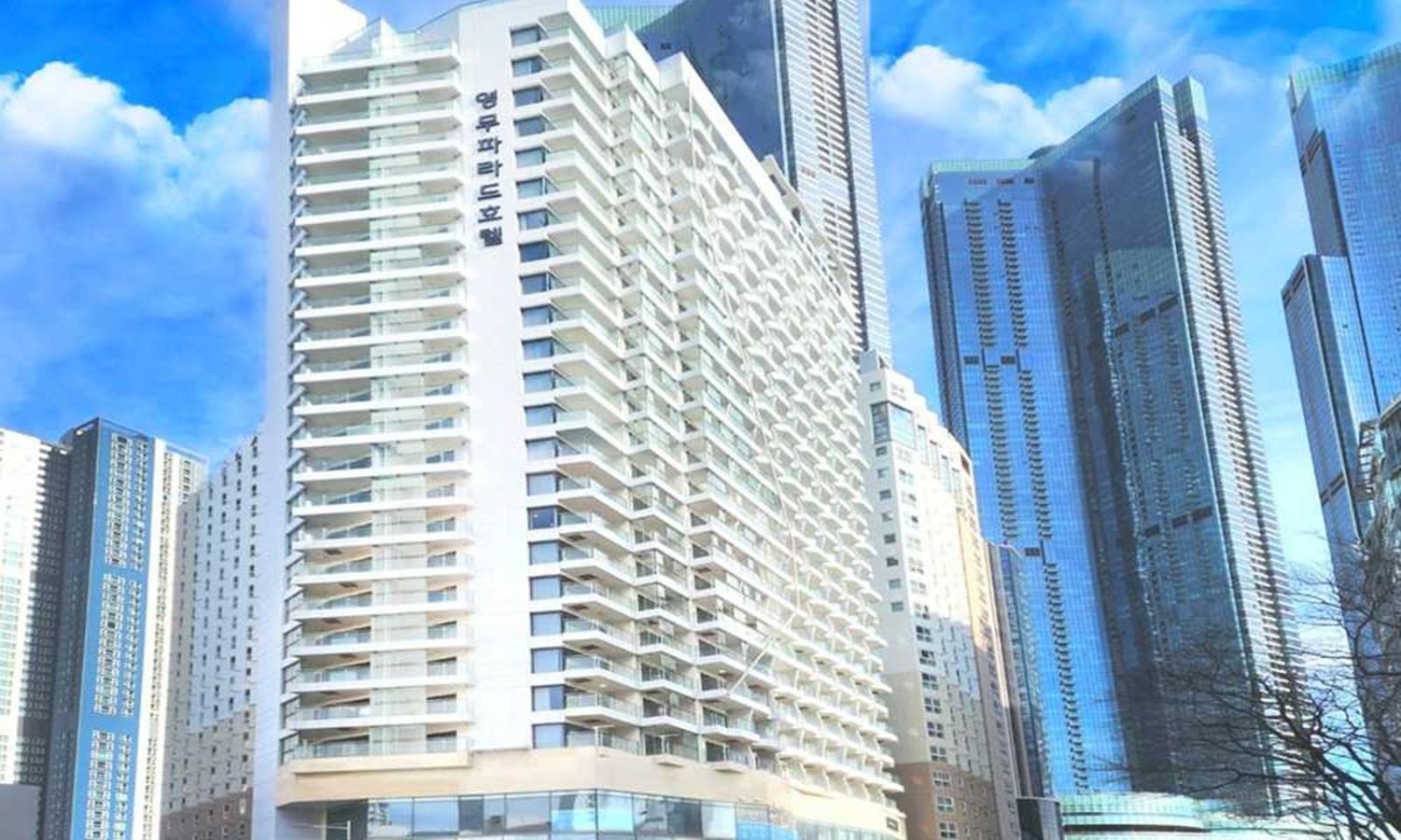 Busan Yeongmu Parade Hotel Haeundae Beach Exterior foto