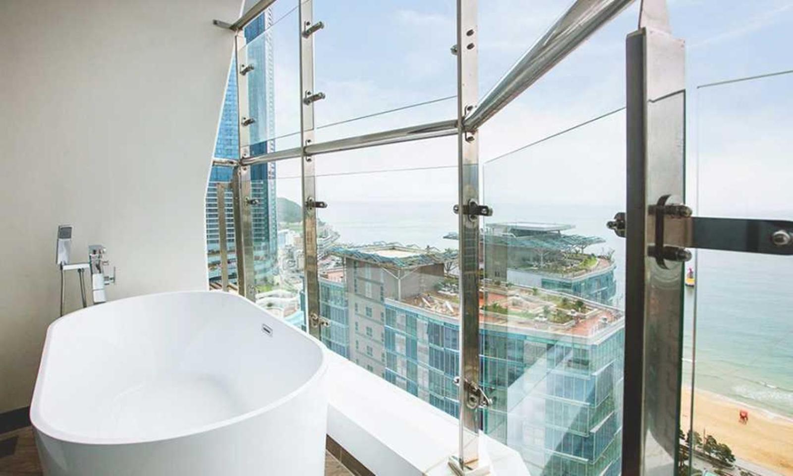 Busan Yeongmu Parade Hotel Haeundae Beach Exterior foto